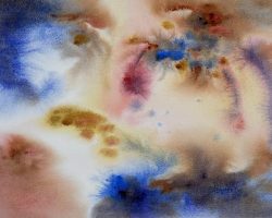 513 - Secret Garden, $250 (Watercolor, 8.5" x 11.5")