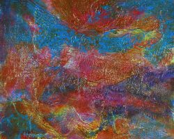 430 - String Theory, $250 (Mixed Media, 10" x 11")