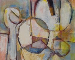 465 - Three Minute Egg V8, $450 (Acrylic, 14" x 10")